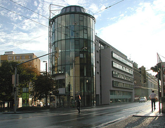 Wohn- und Bürohaus Fürstenweg, Foto: Wolfgang Kritzinger