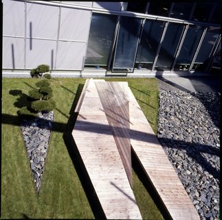 Innenhof + Kindergartenterrasse Hypo-Alpe-Adria Bank, Klagenfurth, Foto: Zita Oberwalder