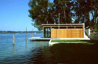 Badehaus Schörfling am Attersee, Foto: Edith Maul-Röder