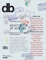 db deutsche bauzeitung 04|2007