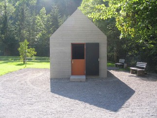 Kiosk in der Rappenlochschlucht