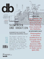 db deutsche bauzeitung 01|2008