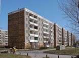 Rückbau - Umbau Quartier C4 Ostseeviertel Parkseite, Foto: Lüling Rau Architekten