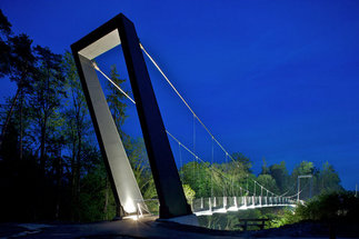 Ybbsbrücke Amstetten - Mostviertelradweg, Foto: Walter Luttenberger
