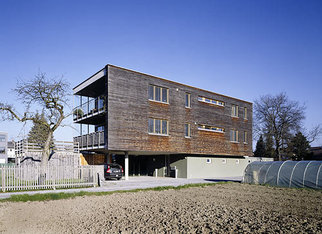 Niedrigenergiehaus Jussel + Jussel, Foto: Bruno Klomfar