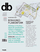 db deutsche bauzeitung 05|2009