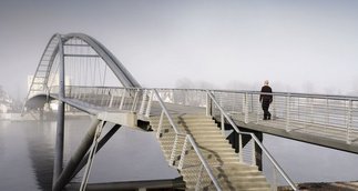 Passerelle sur le Rhin, Foto: David Boureau