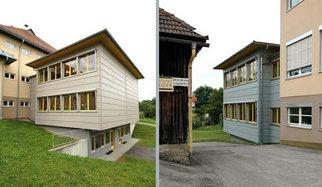 Volksschule St. Kanzian, Zubau, Foto: Klaura Partner ZT GmbH