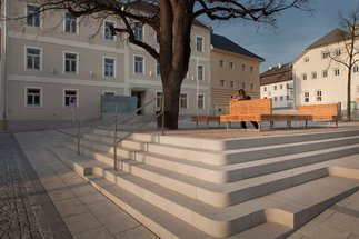 Marktplatz Neumarkt i. M., Foto: Kurt Hörbst