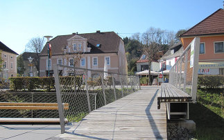 Fußgängerbrücke St. Paul, Foto: Josef Klingbacher