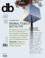 db deutsche bauzeitung 04|2010