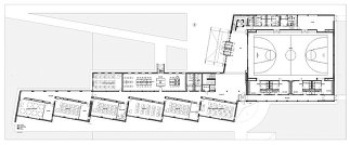 Elementary School and Sports Hall, Plan: Tamás Getto