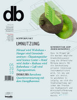 db deutsche bauzeitung 05|2010