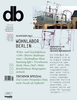 db deutsche bauzeitung 08|2010