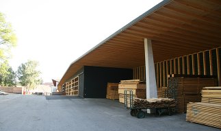 Lagerhalle Hauer Holztechnik © AH3 Architekten ZT GmbH / Martin Wagensonner