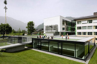 Hauptschule St. Johann, Erweiterung, Foto: Paul Ott