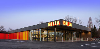 Öko-Billa Filiale, Foto: Huss Hawlik Architekten ZT GmbH