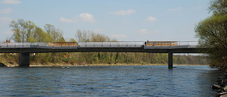 Murbrücke Bad Radkersburg / Gornja Radgona, Foto: bauchplan ).(