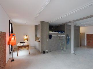 Umbau Lofts in der Anker Brotfabrik, Foto: Bruno Klomfar