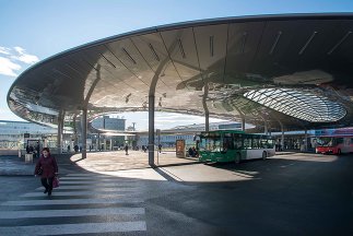 Nahverkehrsdrehscheibe Graz Hauptbahnhof, Foto: Thilo Härdtlein