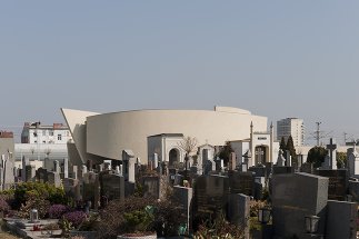 Einsegnungshalle am Steinfeldfriedhof Graz, Foto: Karl Heinz Putz