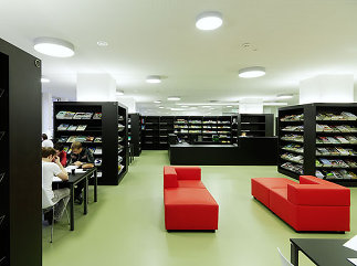 Bibliothek und Archiv TU Graz, Neugestaltung der Lesesäle, Foto: Paul Ott