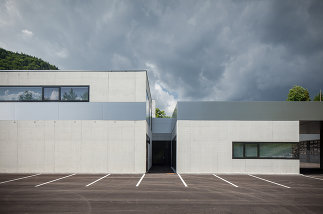 Feuerwehrhaus und Bauhof Weyer, Foto: Kurt Hörbst