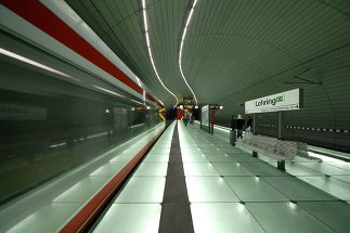 U-Bahnstation „Lohring“, Foto: Andreas Secci / poolima