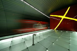 U-Bahnstation „Lohring“, Foto: Andreas Secci / poolima