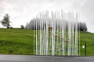 BUS:STOP Krumbach Bränden, Foto: Adolf Bereuter