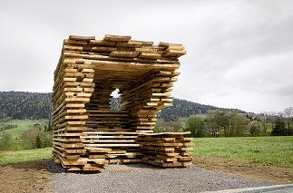 BUS:STOP Krumbach Unterkrumbach Nord, Foto: Adolf Bereuter