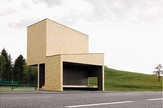 BUS:STOP Krumbach Kressbad, Foto: Adolf Bereuter