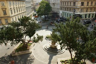 Augustinplatz, Foto: KoseLicka Landschaftarchitektur