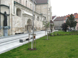 Domplatz Wr. Neustadt, Foto: Paul Kandl