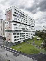 Wohnhochhaus Hirzenbach, Foto: Kuster Frey