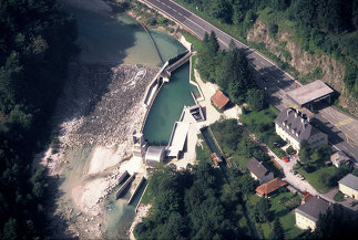 Wasserkraftwerk Hangenden Stein, Foto: maxRIEDER