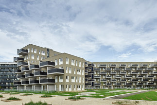 Wohnbau Grüne Mitte Linz / Bauteil LAWOG, Foto: Kurt Hörbst