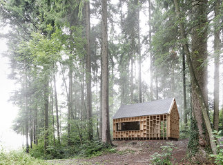 Schutzhaus Waldspielgruppe, Foto: Adolf Bereuter