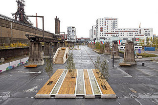 LUX - Stadtplatzentwicklung Stahlhof Belval Ouest, Foto: Roger Wagner