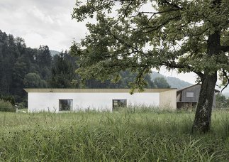 Lasttragendes Strohhaus, Foto: Adolf Bereuter