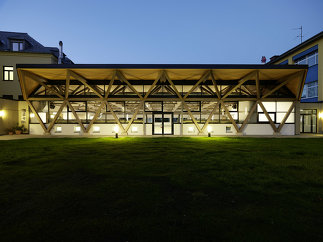 Sporthalle Trieben, Foto: Paul Ott