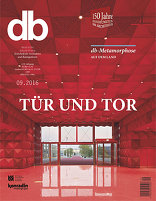 db deutsche bauzeitung 09|2016