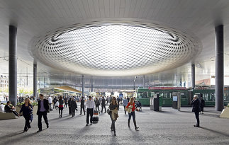 Neue Messe Basel, Foto: Hufton & Crow / ARTUR IMAGES