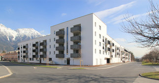 Wohnbau Pradl Ost – 1. Bauabschnitt, Foto: obermoser arch-omo zt gmbh I architektur