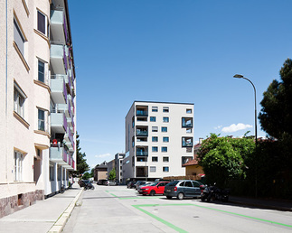 Wohnbebauung Roseggerstraße, Foto: Christian Flatscher