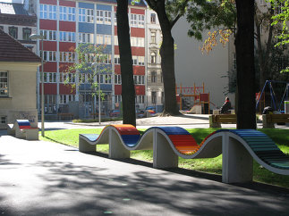 Helene-Deutsch-Park, Foto: Karl Grimm