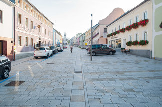 Marktplatz St. Oswald bei Freistadt, Foto: lobmaier architekten zt gmbh © Josef Maier
