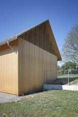 Gerätehalle Birkenwiese, Foto: Norman Radon