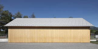 Gerätehalle Birkenwiese, Foto: Norman Radon