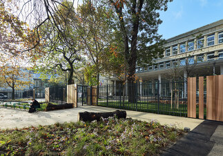 Freiraum Lycée Français de Vienne, Foto: Bruno Klomfar